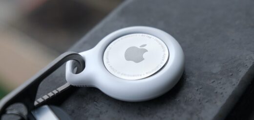 apple airtag on keychain